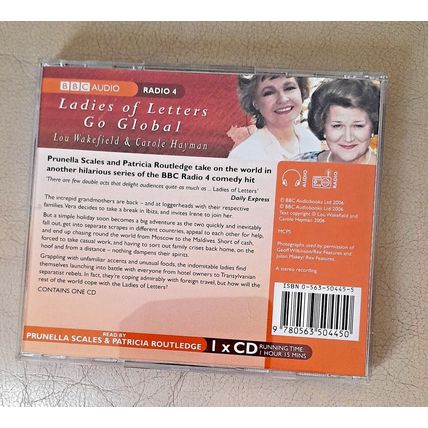 Lou Wakefield and Carole Hayman : Ladies of Letters Go Global (CD) BBC Audio