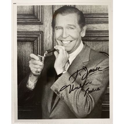 Milton Berle (d. 2002) Signed Autographed Vintage Glossy 8x10 Photo