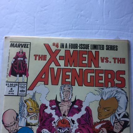 1987 Marvel Comics The X-Men vs Avengers #4