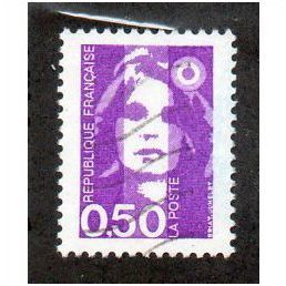 FRA 1989 50c 'MARIANNE' FINE USED (EBID20120)