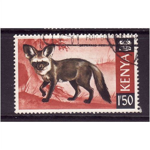 KENYA 1969 SG 31 1s.50 BAT EARED FOX FINE USED