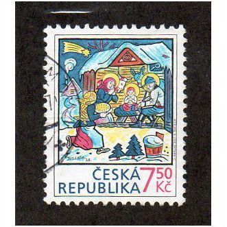 CZR 2007 7.50kc 'CHRISTMAS' FINE USED (EBID30-790)