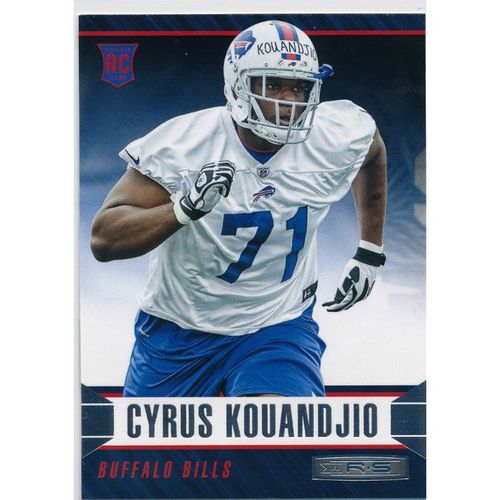 2014 Panini Rookies & Stars #124 Cyrus Kouandjio RC Buffalo Bills