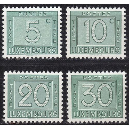 LUXEMBURG LUXEMBOURG [Porto] MiNr 0023,,26 ( **/mnh )