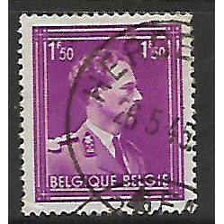 BELGIUM 1936 KING LEOPOLD III 1F.50 MAUVE SG 750 FINE USED#2
