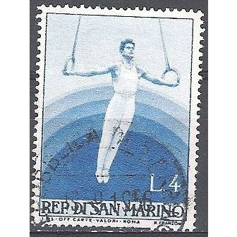San Marino 1954 Michel 516 O Cote (2006) 0.20 Euro Sport Les anneaux Cachet rond