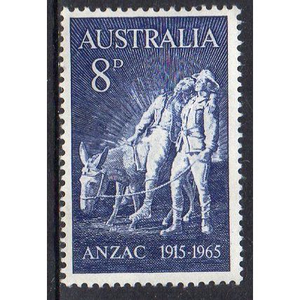 Australia 1965 ANZACs - Blue 8d MH