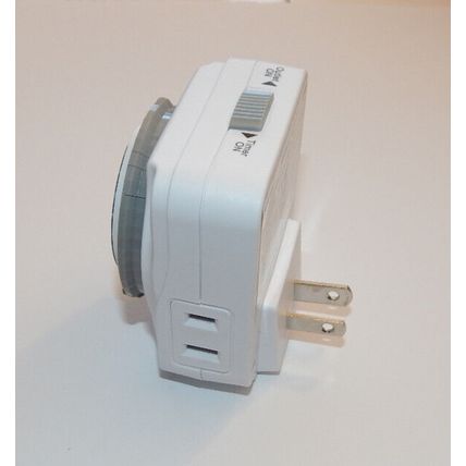 Prime 24-Hour Indoor Timer Electrical Plug In with 1 Outlet #UTTNI2412/148297