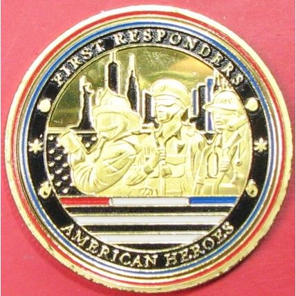 Grand Casino Resort, American Heroes. Challenge Coin. 1.50". 58b.