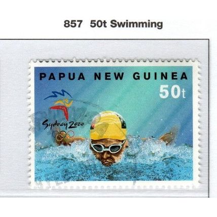 Papua New Guinea ASC 857 2000 Sydney Olympics 50t ,used
