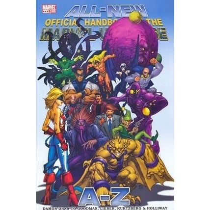 All New Handbook of the Marvel Universe A-Z # 004 NM MODERN AGE COMICS