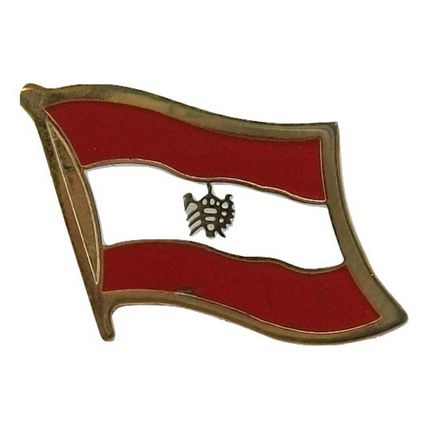 Austria Flag Hat Tac or Lapel Pin