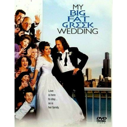 My Big Fat Greek Wedding 2002 DVD (L45)