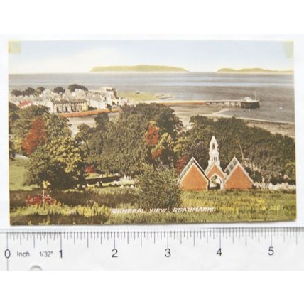 1950 postcard Beaumaris General View