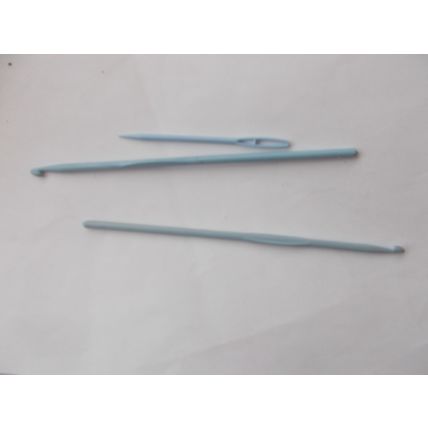 CROCHET BLUE PLASTIC (08/10) MORRALS AERO