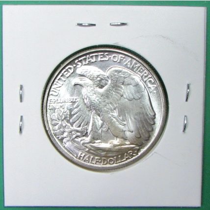 1917-S Liberty Walking Half Dollar. Replica.