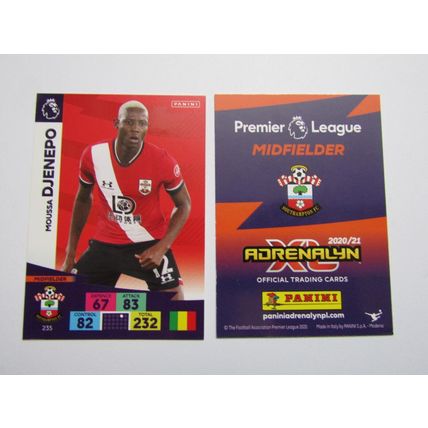 Panini Adrenalyn XL Premier League 2020/21 Numbers 172-369 Cards Choice (ef10)