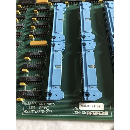 HARRIS GRAPHICS SE31-277 HEIDELBERG RACK PRINTER 6HEAD IJIB SE31277,BX,EQ