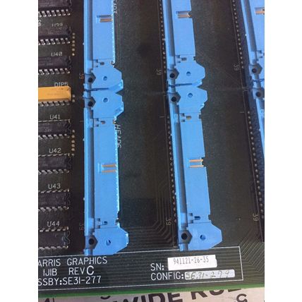 HARRIS GRAPHICS SE31-277 HEIDELBERG RACK PRINTER 6HEAD IJIB SE31277,BX,EQ
