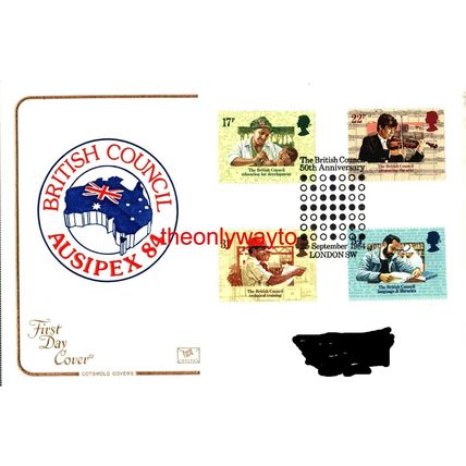 1984 British Council, Ausipex 84, London, Postmark, UK, FDC