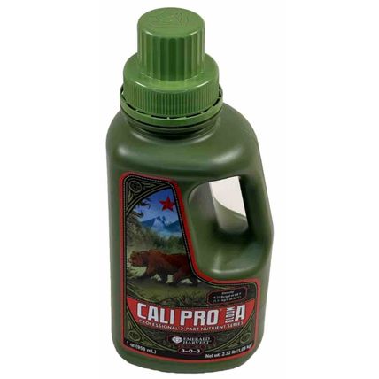 4 Emerald Harvest Cali Pro Grow A&B + Cali Pro Bloom A&B High-Yield Fertilisers