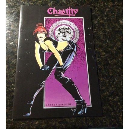 Chastity Untold Tales Glow in the Dark CHAOS! Comic from 2000 Vintage Brand New