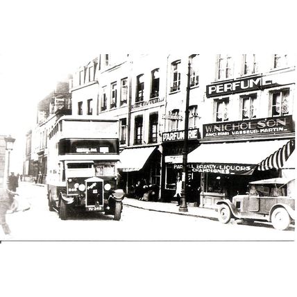 Black & White Photograph of Manchester Corporation Transport - VU 349