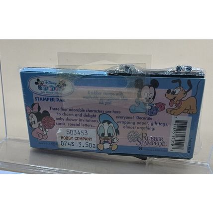 A Very Rare Adorable Vintage New Rubber Stampede Disney Babies Stamp Set