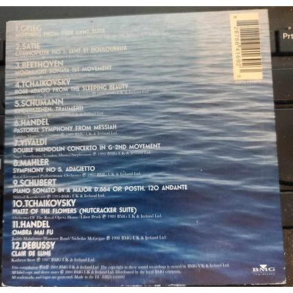 Relax CD 12 Soothing Classics Various Artists In A Card Sleeve Retail Pack