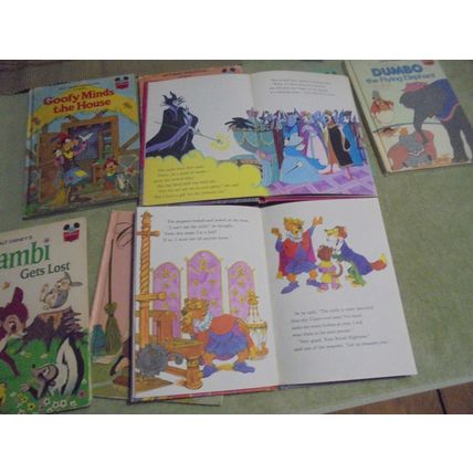 1970’s WALT DISNEY Hardcover Books Lot!! $50.00 Shipped! (These are very Heavy)!