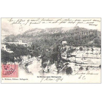 38 - le Rhône sous bellegarde