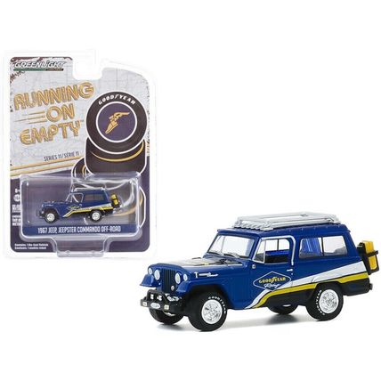 GREENLIGHT GL41110-B 1/64 1967 JEEP JEEPSTER COMMANDO OFF-ROAD, GOODYEAR RACING