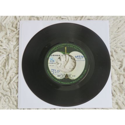 THE BEATLES, GET BACK 7" VINYL SINGLE FRENCH