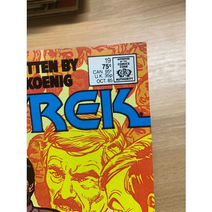 DC COMICS STAR TREK #19 OCT 1985 WRITTEN BY WALTER KOENIG (NM) COMIC (LL)