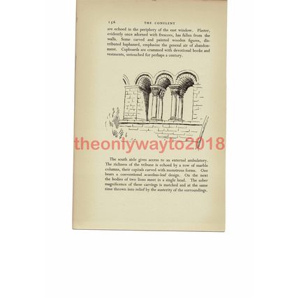 Ambulatory Serrabonne, Catalan France, Book Illustration (Print), 1939