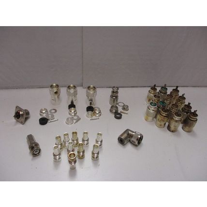 Lot of 30 Bunker Ramo Amphenoil Connectors