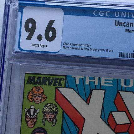 1987 Marvel Comics Uncanny X-Men #222 CGC Graded 9.6