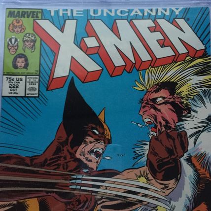 1987 Marvel Comics Uncanny X-Men #222 CGC Graded 9.6