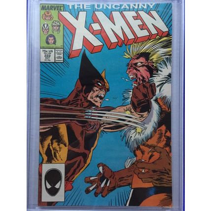 1987 Marvel Comics Uncanny X-Men #222 CGC Graded 9.6