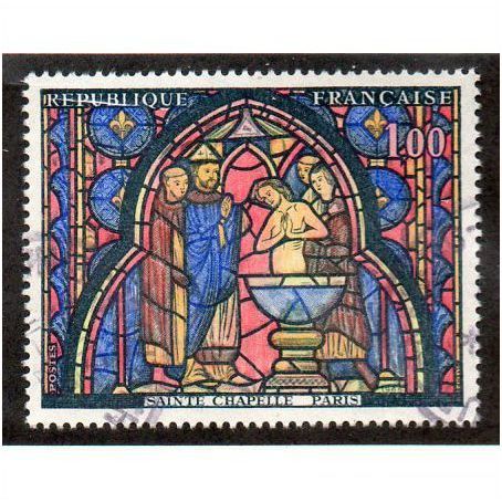 FRA 1966 1F 'FRENCH ART' FINE USED (EBID10843)
