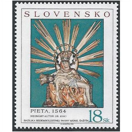Slovakia Mi 321: 'Our Lady of Sorrows' (Patron of Slovakia).