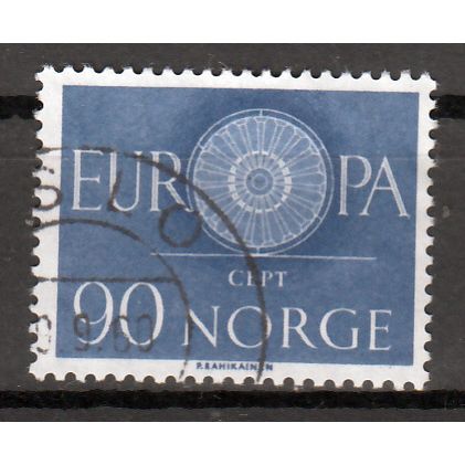 Noorwegen Europa Cept 1960 gestempeld