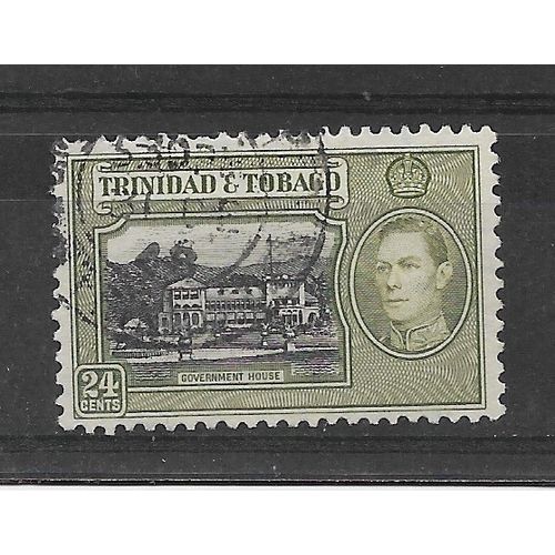 Trinidad&Tobago.SG253 24c Government House.Fine Used.Nov18b