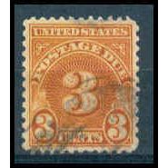 Used J82a 3c Postage Due Fine WA1363