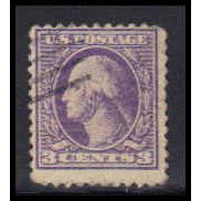 Used 530 3c George Washington Barely Clears K4319