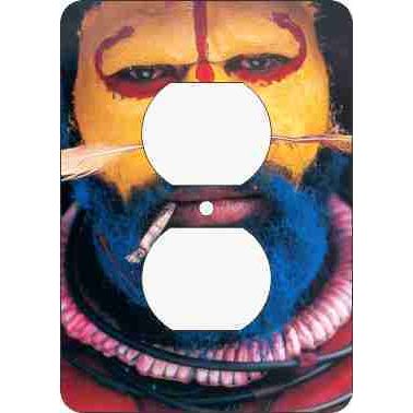 Hulu Warrior Outlet Cover (African American Outlet Plate)