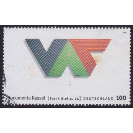 GERMANY 1997 Modern Art Exhibition Documenta Quathlamba Sc#1971c USED @M277