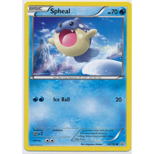 Pokemon XY Primal Clash #046/160 Spheal