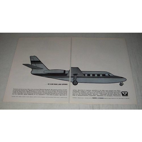 1963 Rockwell Standard Ad - we also make lock springs