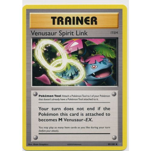 Pokemon XY Evolutions 89/108 Venusaur Spirit Link